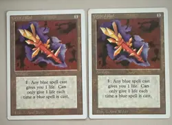 Crystal Rod 2er Set - MTG - REVISED (3rd) - ENGLISCH - ©1994 NM Uncommon - Image 1