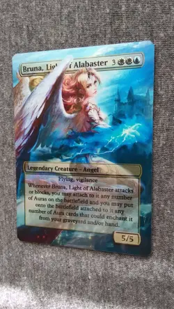 MTG - Bruna, Light of Alabaster - Foil Fanart - Image 1