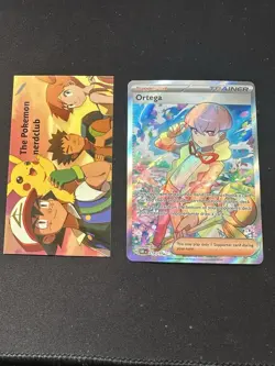 🇨🇦 NM Ortega - 219/197 - Pokemon Obsidian Flames Full Art Ultra Rare Card - Image 1