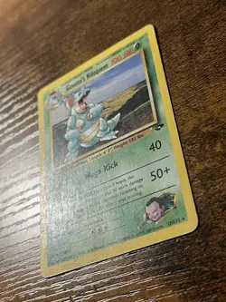 Giovanni's Nidoqueen 23/132 Gym Challenge Pokemon TCG - Image 2