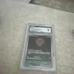 Pokemon Spiritomb CGC 9 Art Rare Holo Scarlet & Violet Japanese Card 087/073 - Image 1