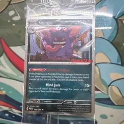Pokemon GameStop Promo Gengar Card Pack POR 050/088 English Trading Card - Image 1