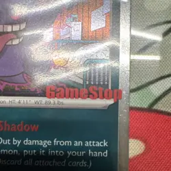 Pokemon GameStop Promo Gengar Card Pack POR 050/088 English Trading Card - Image 4