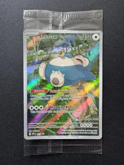 Pokemon TCG - 151 - Snorlax - SVP051 - PC Stamped Black Star Promo - Sealed - Image 1