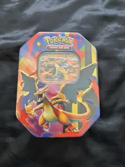Pokemon TCG: Mega Charizard Tin - Y NEW - Image 1