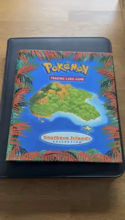 2001 POKEMON SOUTHERN ISLANDS COLLECTION MASTERSET + BINDER TOP CONDITION 🇺🇸 - Image 1