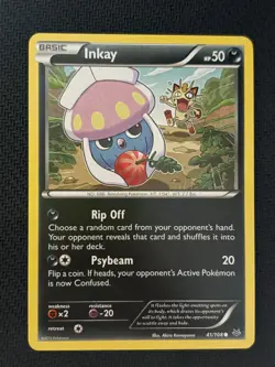Inkay & Meowth~Cute Cameo Gallery | Hidden Pokemon in Card Art - Image 1