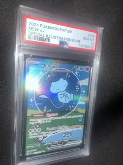 Rare Pokemon Mew EX, 2024, 232/091 SIR GM PSA 10, Bubble Mew - US Buyers Only - Image 3