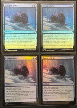 MTG Edge of Eternities Cryogen Relic Foil x 4 (Common) - Image 1