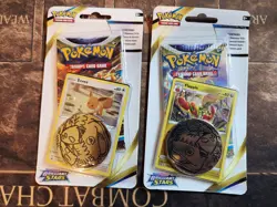 Brilliant Stars Eevee/Flapple Lot of 2 Single pack Checklane Blister Set Booster - Image 1