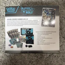 Black Bolt Elite Trainer Box ETB Pokemon Scarlet & Violet SEALED - Image 2