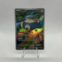 Pokemon Snorlax 051 Sv: Scarlet & Violet Promo Holo 150 HP Thudding Press - Image 1
