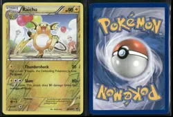 ✰ RAICHU 40/99 REVERSE HOLO UNCOMMON NEXT DESTINIES POKEMON ✰ LP - Image 1