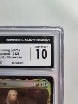 MTG - Innistrad Remastered: Edgar Markov (0328) - CGC GEM MINT 10- Mythic Foil - Image 3