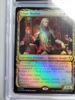 MTG - Innistrad Remastered: Edgar Markov (0328) - CGC GEM MINT 10- Mythic Foil - Image 4