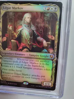 MTG - Innistrad Remastered: Edgar Markov (0328) - CGC GEM MINT 10- Mythic Foil - Image 5