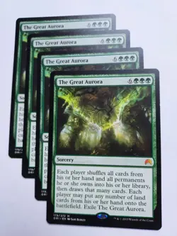 MTG The Great Aurora - Magic Origins Magic the Gathering Rare Sorcery X4 - Image 1