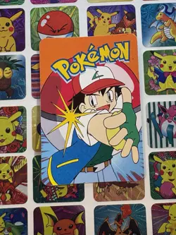 Pokemon 151 Vintage Pocket Monsters Vending HOLO Prism Sticker 2000 Nintendo - Image 5