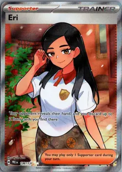 2025 Scarlet & Violet Series - Prismatic Evolutions Eri Ultra Rare #136 - Image 1