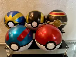 Pokemon Pokeball Tins Great, Ultra, Luxury, Quick Ball Lot Of 5 - Image 2