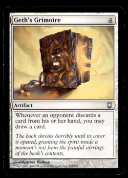 MTG Geth's Grimoire LP Light Play Darksteel [2057] - Image 1