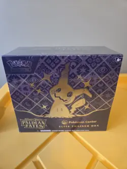 Pokemon Center Paldean Fates Elite Trainer Box FACTORY SEALED PC ETB + Case - Image 1