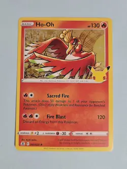 2021 Ho-Oh 1/25 - Holo Rare - 25th Anniversary Celebrations NM/MINT Pokemon TCG - Image 1