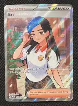 2025 Pokemon Eri 136/131 Prismatic Evolutions NM - Image 1