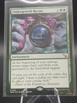 Undergrowth Recon 0181 MTG Murders at Karlov Manor Mythic NM English - Image 1