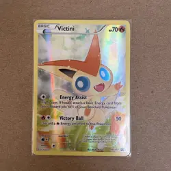 Pokemon VICTINI Full Art Promo XY117 Black Star Promos NM - Image 1