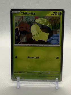 Chikorita MEP Black Star Promo 069 Perfect Order NM Pokemon TCG - Image 1