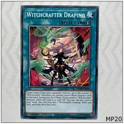 Witchcrafter Draping - MP20-EN228 - Common 1st Edition Yugioh - Image 1