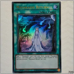Mayakashi Return - MAMA-EN019 - Ultra Rare 1st Edition Yugioh - Image 1