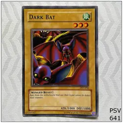 Dark Bat - PSV-058 - Common Unlimited Yugioh - Image 1