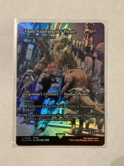 MTG Vaan, Aspiring Sky Pirate - Captain Lannery Storm (Showcase,Foil): FFXII #38 - Image 1