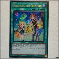 Witchcrafter Creation - MAMA-EN024 - Ultra Rare 1st Edition Yugioh - Image 1