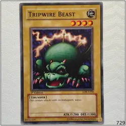 Tripwire Beast - LOB-A104 - Common 1st Edition Yugioh - Image 1