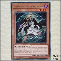 Lumina, Twilightsworn Shaman - MZTM-EN075 - Rare 1st Edition Yugioh - Image 1