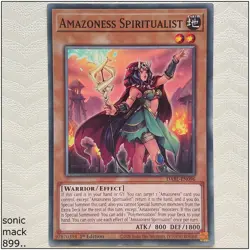 Amazoness Spiritualist - DABL-EN096 - Common 1st Edition Yugioh - Image 1