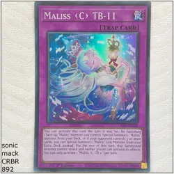 Maliss C TB-11 - CRBR-EN011 - Super Rare 1st Edition Yugioh - Image 1