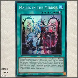 Maliss in the Mirror - ALIN-EN064 - Super Rare 1st Edition Yugioh - Image 1