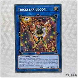 Trickstar Bloom - FLOD-EN039 - Common 1st Edition Yugioh (A) (YC144) - Image 1