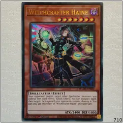 Witchcrafter Haine - MAMA-EN022 - Ultra Rare 1st Edition Yugioh - Image 1