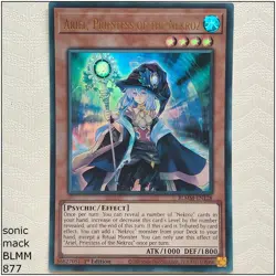 Ariel, Priestess of the Nekroz - BLMM-EN128 - Ultra Rare 1st Edition Yugioh - Image 1
