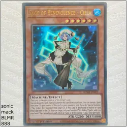 Sage of Benevolence - Ciela - BLMR-EN051 - Ultra Rare 1st Edition Yugioh - Image 1