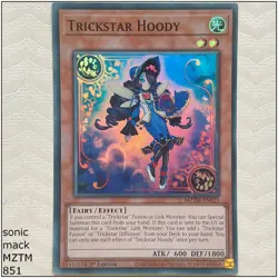 Trickstar Hoody - MZTM-EN025 - Super Rare 1st Edition Yugioh - Image 1