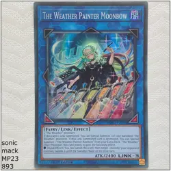 The Weather Painter Moonbow - MP23-EN089 - Super Rare 1st Edition Yugioh - Image 1