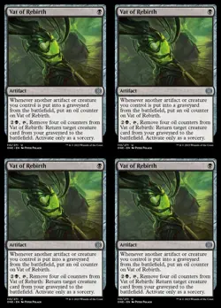 MTG - 4x VAT OF REBIRTH - All Will Be One (U) - Image 1