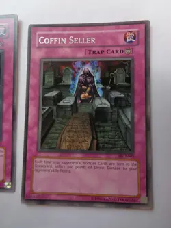 Playset: 3x Coffin Seller PGD-093 (Rare, Unlimited, Lightly Played / LP) Yugioh - Image 4