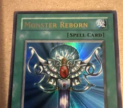 Yugioh Monster Reborn Ultra Rare DB1-EN133 NM - Image 2